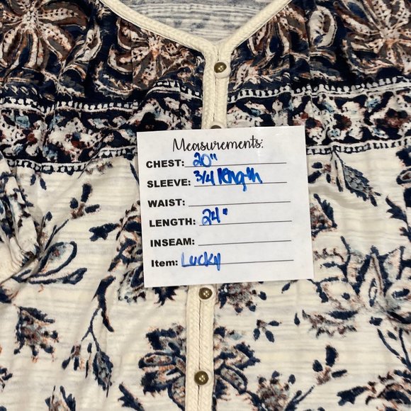 Lucky Brand Top, Size Small - Picture 7 of 7
